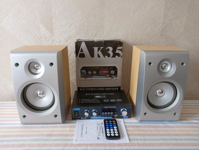 Лот: 18950538. Фото: 1. Bluetooth усилитель AK35, 60 Ватт... Усилители, эквалайзеры
