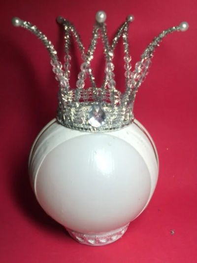 Лот: 10800616. Фото: 1. корона серебряная большая с камнями... Взрослые карнавальные костюмы