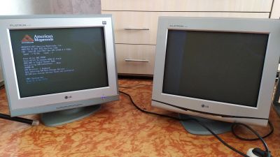Лот: 16004062. Фото: 1. два монитора ящика LG Flatron... ЭЛТ-мониторы