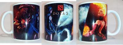 Лот: 7782738. Фото: 1. Кружка Dota II 330 мл. Кружки, стаканы, бокалы