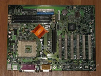Лот: 827526. Фото: 1. MB MSI K7T-Turbo Socket A, ATX. Материнские платы