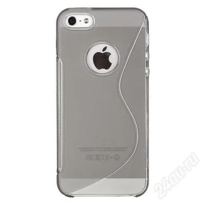 Лот: 2385951. Фото: 1. Чехол силиконовый для iPhone 5... Чехлы, бамперы