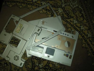 Лот: 3975473. Фото: 1. остатки корпуса Samsung X15 plus. Корпуса, блоки питания