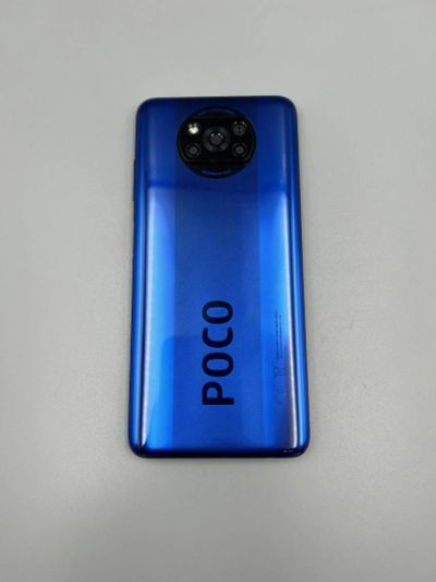 Лот: 18742266. Фото: 1. POCO X3 128Gb Cobalt Blue 869819057282926. Смартфоны