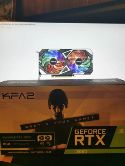 Лот: 25004051. Фото: 1. Geforce rtx 3050 8gb KFA2. Видеокарты