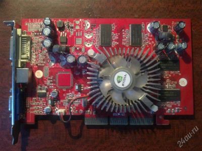 Лот: 1614305. Фото: 1. GeForce FX5600 256M/128bit AGP. Видеокарты
