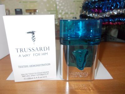 Лот: 12800980. Фото: 1. Trussardi A Way for Him тестер... Мужская парфюмерия