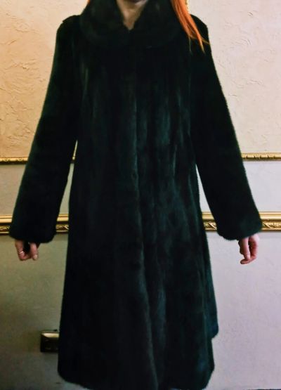 Лот: 15642137. Фото: 1. Шуба Норковая Saca Mink (Лазо). Накидки, шубы