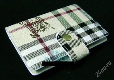 Лот: 1338748. Фото: 1. Визитница Burberry. Бумажники, кошельки, портмоне
