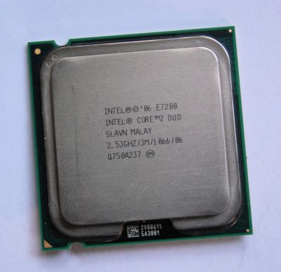 Лот: 10034364. Фото: 1. Процессор Intel Core 2 Duo E7200... Процессоры