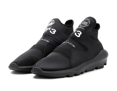 Лот: 11297816. Фото: 1. Кроссовки Adidas Y-3 suberou черные. Кеды, кроссовки, слипоны