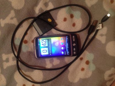 Лот: 4955771. Фото: 1. Телефон HTC Desire A8181. Кнопочные мобильные телефоны