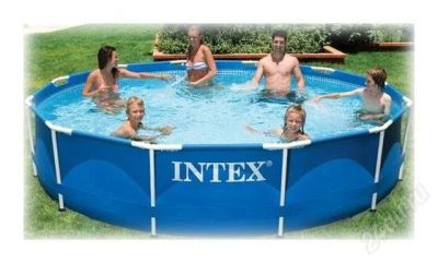 Лот: 1878939. Фото: 1. Бассейн INTEX Metal Frame 366х76. Другое (туризм)
