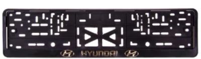 Лот: 18478590. Фото: 1. Рамка с защелкой СТД Hyundai черная. Детали тюнинга