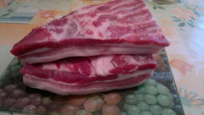 Лот: 6877332. Фото: 1. Куплю свежее сало с прослойкой... Мясо, птица, яйцо