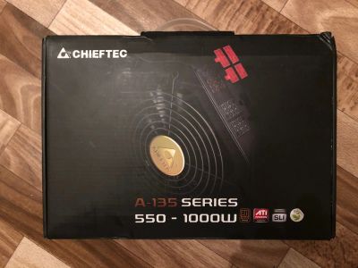 Лот: 12847816. Фото: 1. Блок питания ATX 850 Вт Chieftec... Корпуса, блоки питания