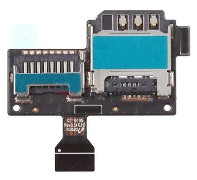 Лот: 8810755. Фото: 1. Шлейф, Коннектор SIM + MMC Samsung... Шлейфы, разъёмы