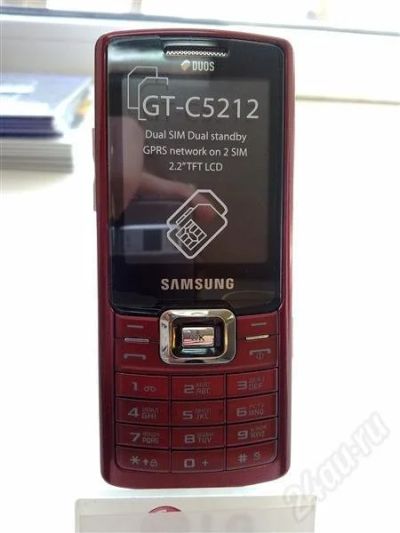 Лот: 336394. Фото: 1. Samsung GT-C5212 Duos. Кнопочные мобильные телефоны