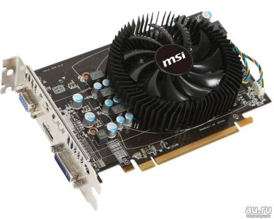 Лот: 13265347. Фото: 1. Видеокарта MSI AMD Radeon HD6770... Видеокарты