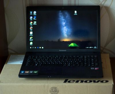 Лот: 8232345. Фото: 1. 4х ядерный ноутбук Lenovo g505. Ноутбуки