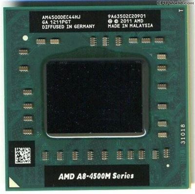 Лот: 9902033. Фото: 1. AMD A8-4500M - AM4500DEC44HJ... Процессоры
