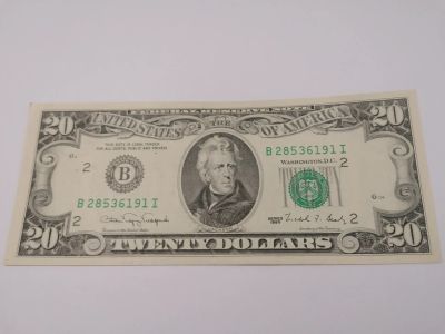 Лот: 25705695. Фото: 1. 20 долларов США 1990 год. Америка