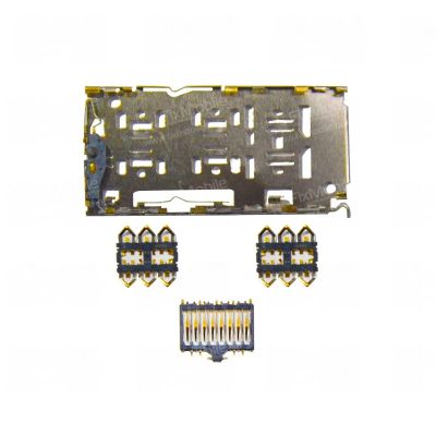 Лот: 19632506. Фото: 1. Контейнер SIM/MMC Samsung Galaxy... Корпуса, клавиатуры, кнопки