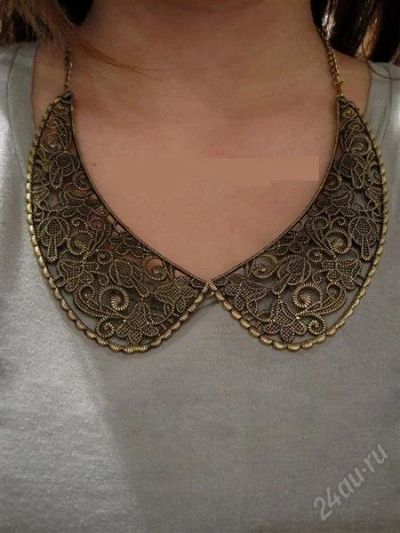 Лот: 2895304. Фото: 1. красивый кованый воротничек. Колье