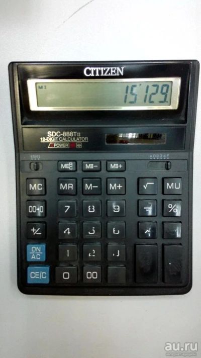 Лот: 10035641. Фото: 1. Калькулятор Citizen SDC 888TII... Калькуляторы