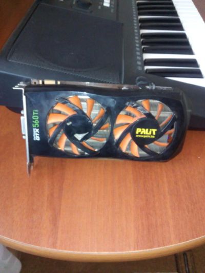 Лот: 11389379. Фото: 1. geforce 560 ti 1gb. Видеокарты