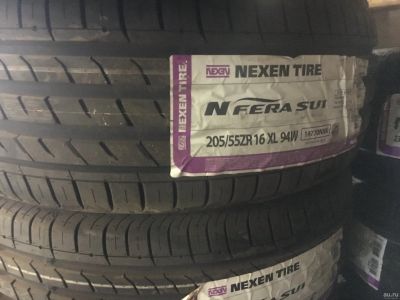Лот: 13606518. Фото: 1. Шины 205/55 R16 nexen. Шины