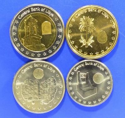 Лот: 9944709. Фото: 1. Ливия набор монет 2014.(460). Наборы монет