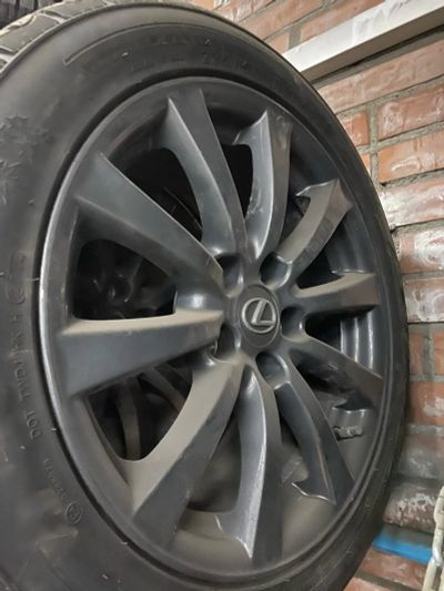Лот: 16652810. Фото: 1. Зимние Колеса оригинал Lexus. Шины на дисках