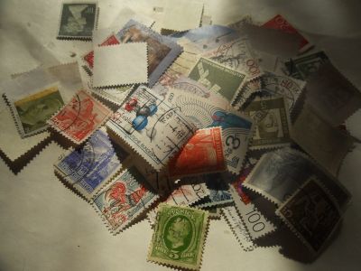 Лот: 15884304. Фото: 1. 100 почтовых марок. Марки