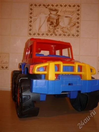 Лот: 1756385. Фото: 1. NordPlast Джип Хаммер большой,. Машины и техника