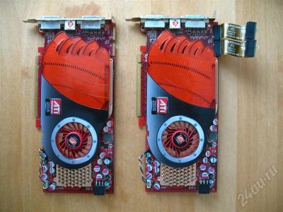 Лот: 459280. Фото: 1. ATi Radeon HD 4850 [2шт., CrossFireX... Видеокарты