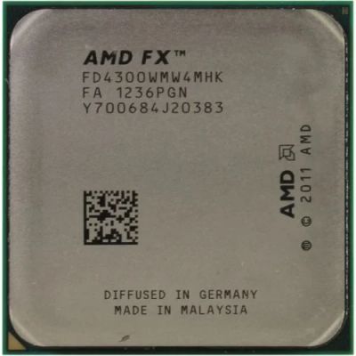 Лот: 13952703. Фото: 1. Процессор AMD Fx-4300 3.8/4.0... Процессоры
