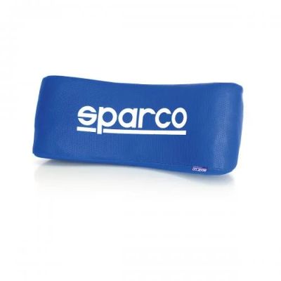 Лот: 3656269. Фото: 1. Упор под шею Sparco синий. Чехлы, коврики, оплетки руля