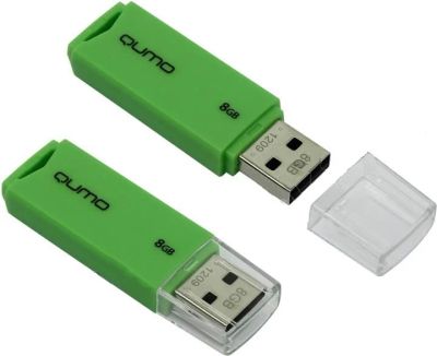 Лот: 4768135. Фото: 1. Флеш диск USB2.0 8Gb Qumo Tropic... USB-флеш карты