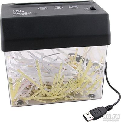 Лот: 8844582. Фото: 1. USB мини Шредер "NeoDrive" c дополнительным... Другое (канцелярские и офисные товары)