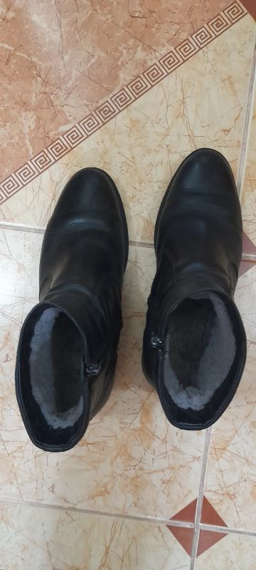 Лот: 25887070. Фото: 1. сапоги зима кожа мех натуральный... Сапоги