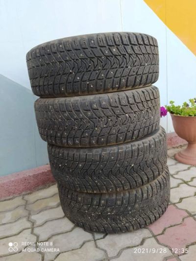 Лот: 18180380. Фото: 1. Шины Michelin 185\55\15 \ диски... Шины на дисках