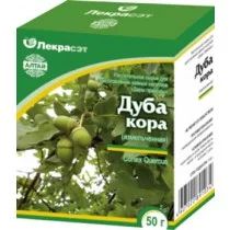 Лот: 7014317. Фото: 1. Дуба кора, 50гр. Антисептики, защитные средства, медицинские маски