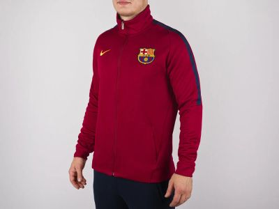 Лот: 10419153. Фото: 1. Олимпийка Nike FC Barcelona Артикул... Свитеры, толстовки