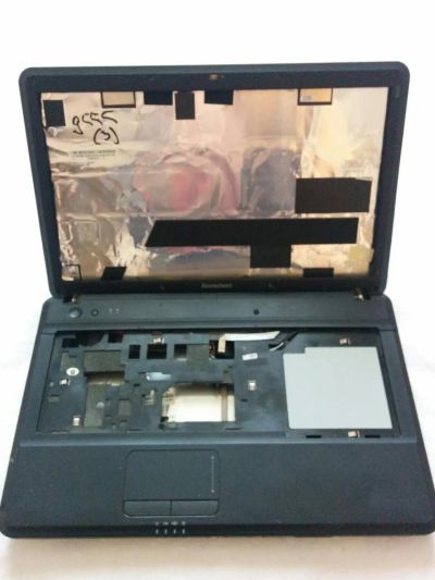 Лот: 10939647. Фото: 1. Корпус ноутбука lenovo g555... Корпуса, блоки питания