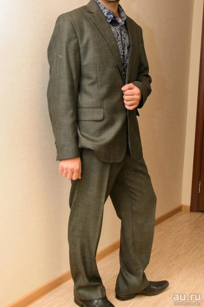Лот: 8962687. Фото: 1. Костюм мужской, серый. Костюмы классические, деловые