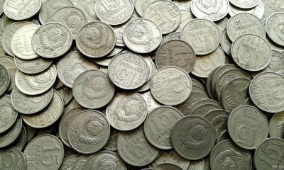 Лот: 13658599. Фото: 1. 50 монет СССР ( 15 копеек ) -... Наборы монет