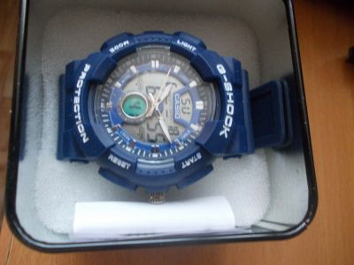 Лот: 4049889. Фото: 1. Часы Casio G-Shock синие. Другое (аксессуары)