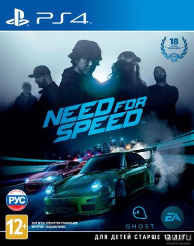 Лот: 11483016. Фото: 1. NFS Ghost PS4 Need for Speed... Игры для консолей