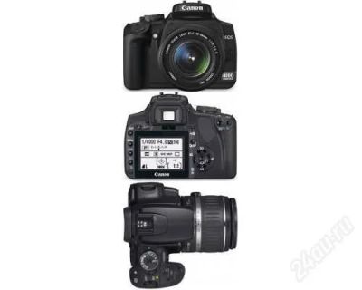 Лот: 1214229. Фото: 1. CANON EOS 400D KIT EF-S 18-55. Цифровые зеркальные